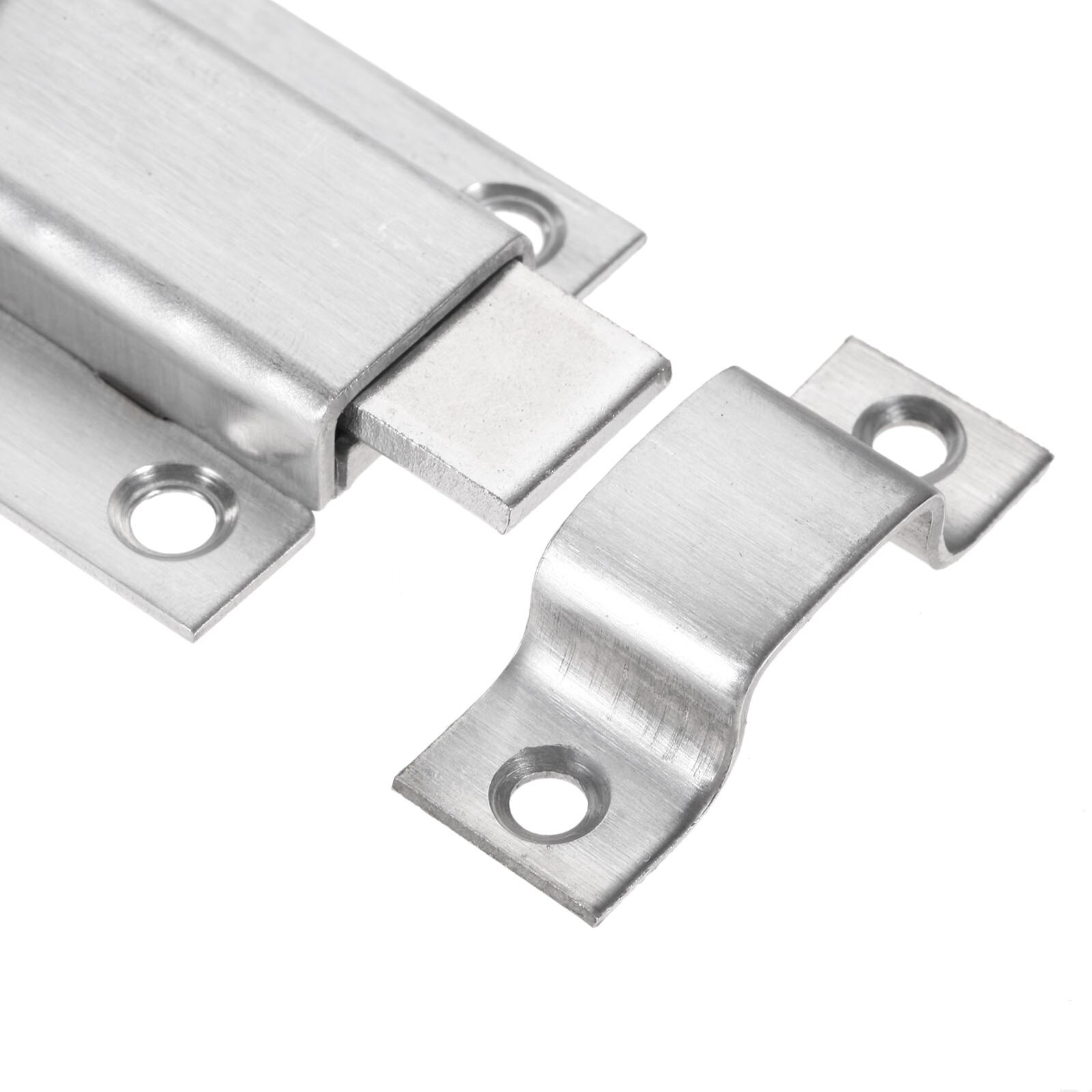 1pc 3" Door Latch Sliding Door Lock Surface Mounted Slide Bolt Internal Door Bolts with Screws