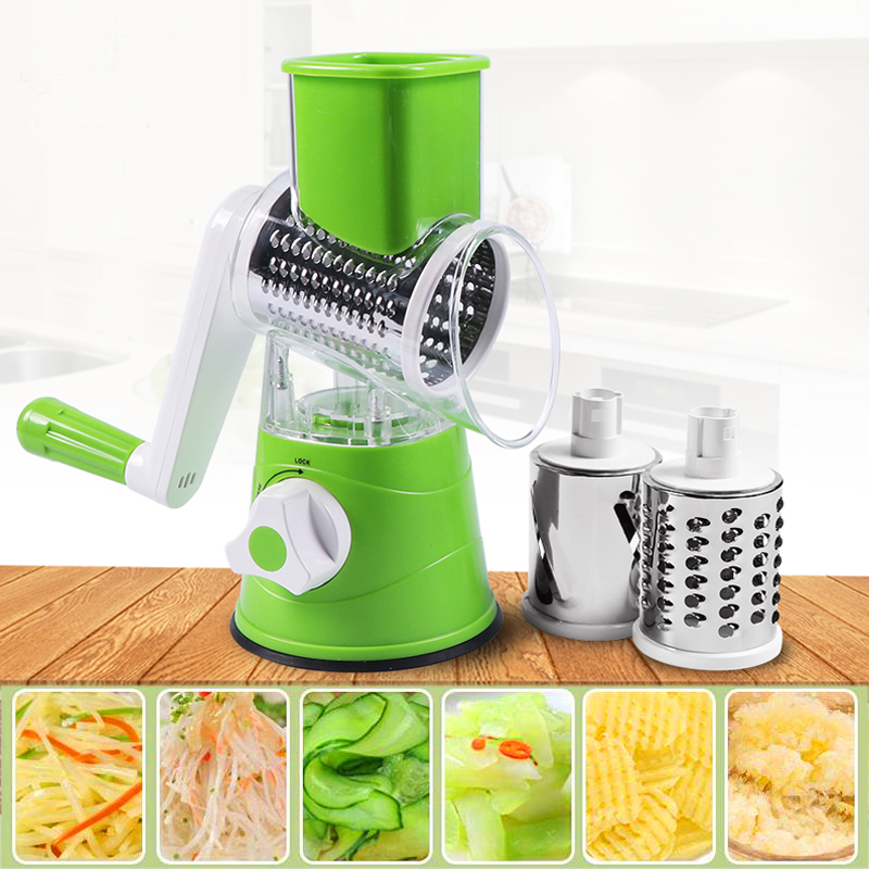 3 In 1 Multifunctional Manual Vegetable onion Cutter fruit Slicer Kitchen knives appliances tools cuisine Gadgets Accessories