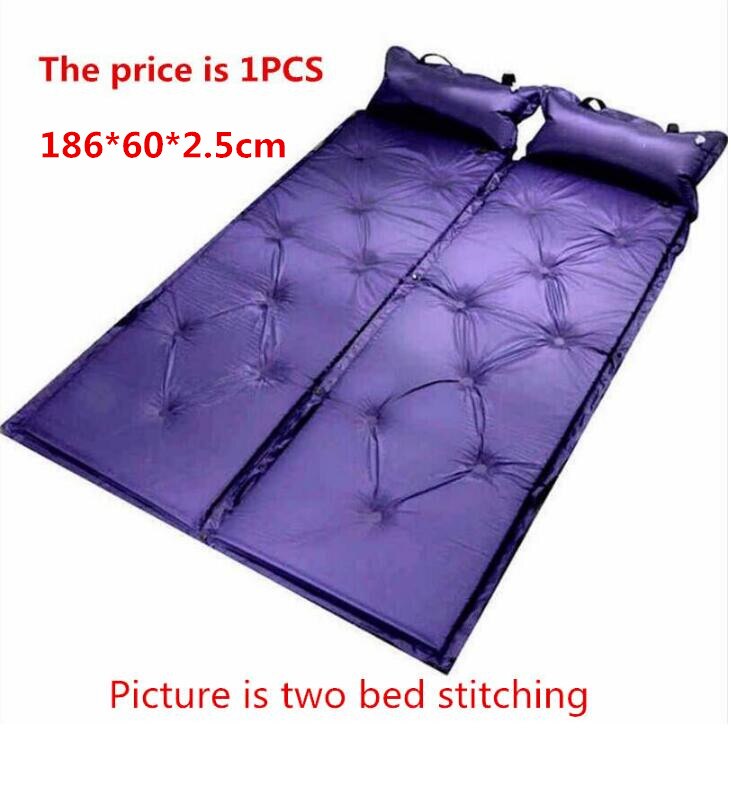 Mobile Inflation Travel Thicker Back Seat Cushion Air Bed for SUV Car Inflatable Sleeping Air Mattress Intex Camping Pad Mats: Blue