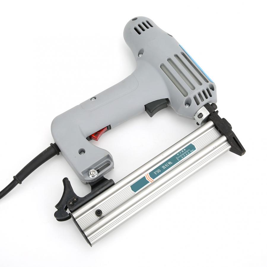 Nail F30 électrique droit cloueuse à ongles agrafeuse outils de clouage à bois ue Plug 220V agrafeuse