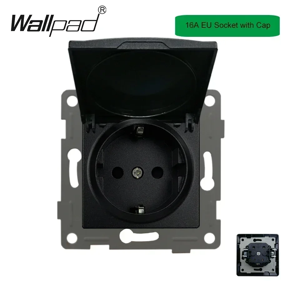 EU Neutral Wood Wall Panels FAN Reset Retro Electric Switch Euro French Power Socket with Type A C USB Fast Outlet TV Data Cat6: PURPLE