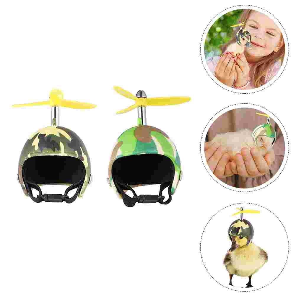 2 piezas de cascos creativos para mascotas, cascos de gallina divertidos, sombreros de gallinas para el hogar y al aire libre