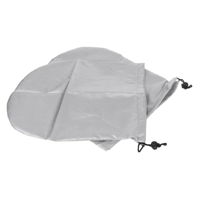 1 par de carro espelho retrovisor capa anti-gelo capa, espelho retrovisor capa protetora, blackout à prova dsiágua pára-sol carro sidevie