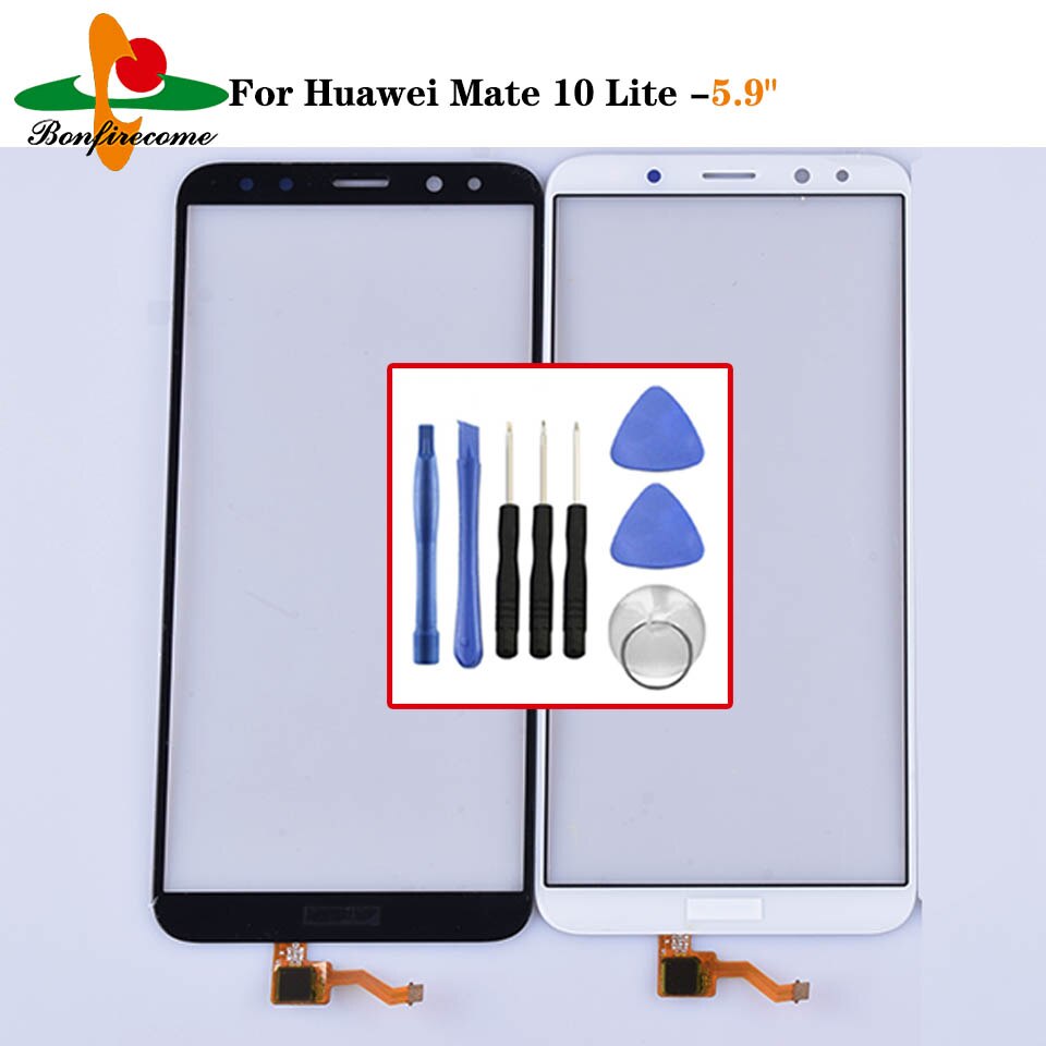 Pantalla táctil para Huawei Mate 10 Lite / Nova 2i Digitalizador de pantalla táctil LCD del Panel frontal de vidrio Sensor