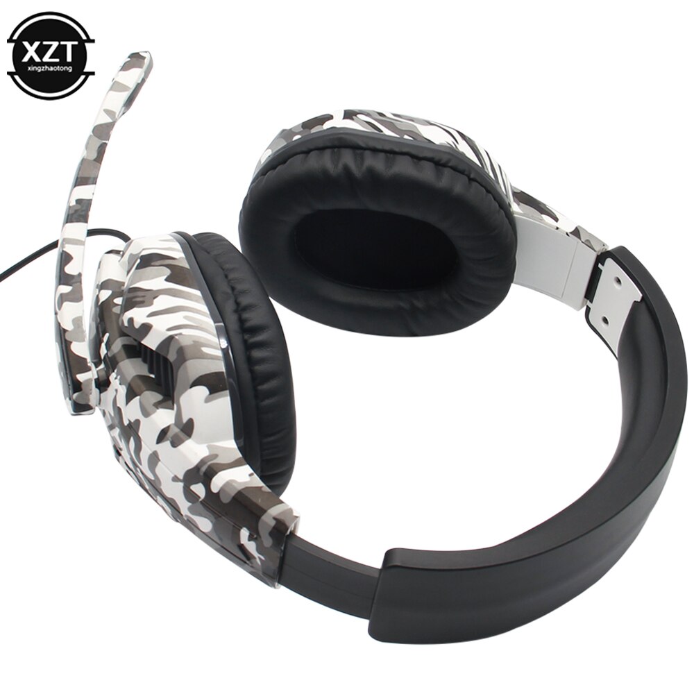 3.5mm Gaming Headset - Camouflage Stereo Headphones with Mic for PS4, Xbox, Switch