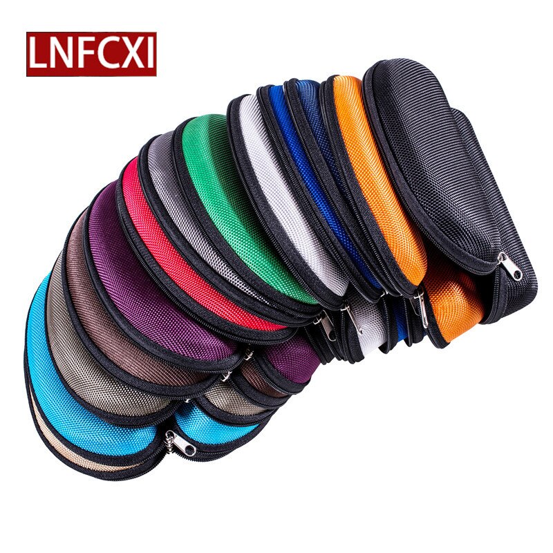 Lnfcxi 12 Kleuren Zonnebril Leesbril Draagtas Hard Zipper Box Travel Pack Pouch Brillenkoker Harde
