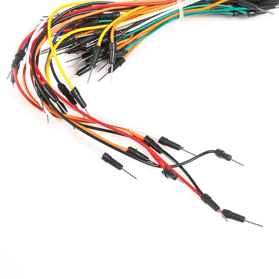65 stks/partij Smart Elektronica 65 stks/partij Jump Kabel Male Flexibele Jumper Draden voor arduino