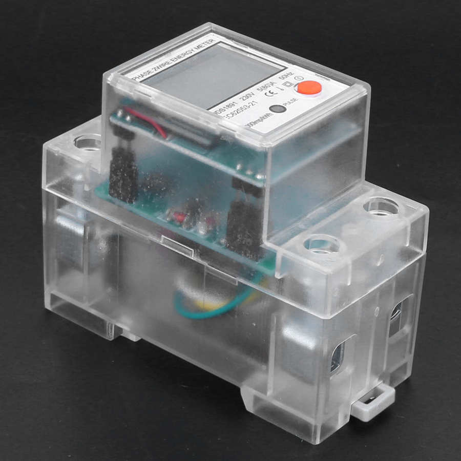 Single Phase 2P DIN-Rail Electric Meter Energy Meter Electronic KWh Meter DDS1891
