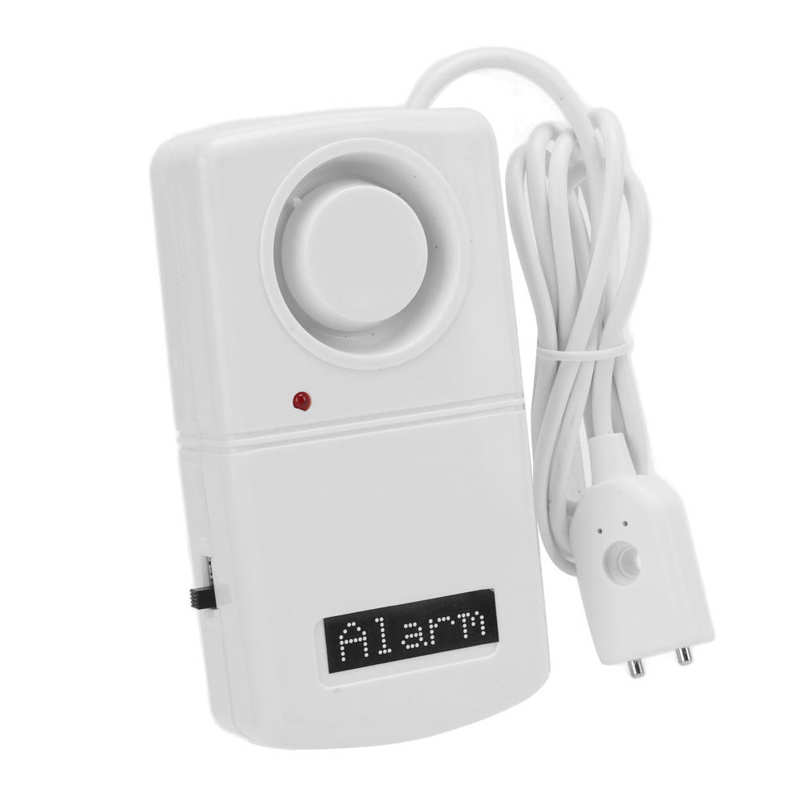 Overflow Alarm Water Leak Sensor Reliable 110dB for Home Kitchen Bathroom Basement