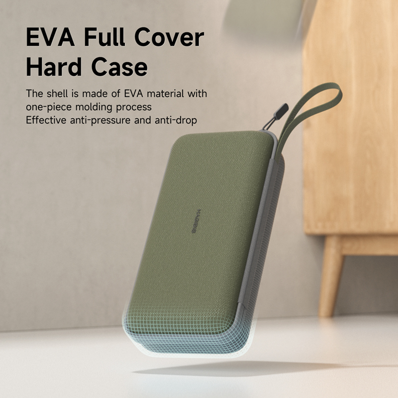 Hagibis-organizador electrónico de viaje, bolsa organizadora de cables, Estuche de transporte portátil para cargador de Cable, tarjeta SD, ratón, banco de energía