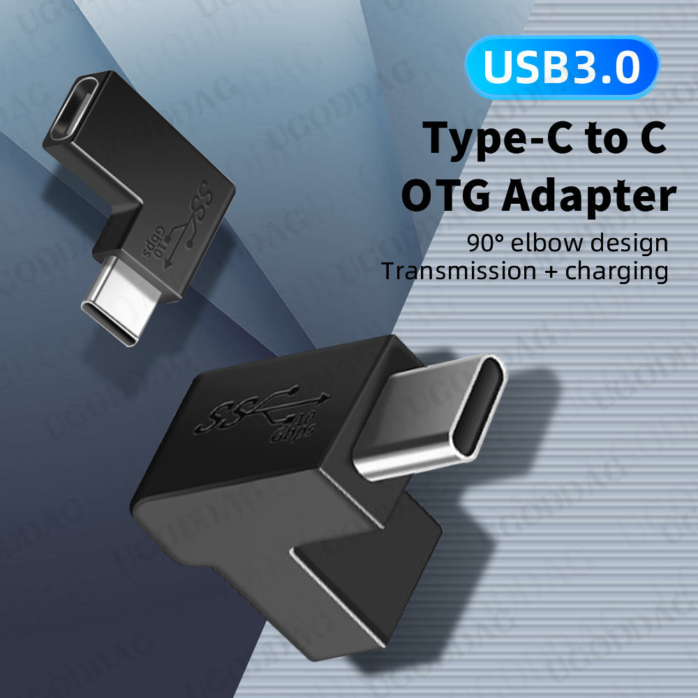 USB C Adapter Type-C Male to Type C Female Extension Adapter for Tablet Laptop Charger Converter 100W 5A 10gbps Data Connector