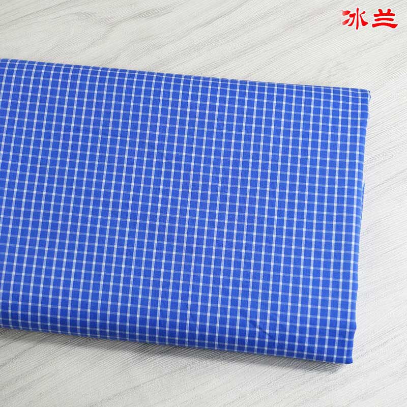 cotton-nylon coloured plaid garment shirt fabric Scottish plaid fabric: 3