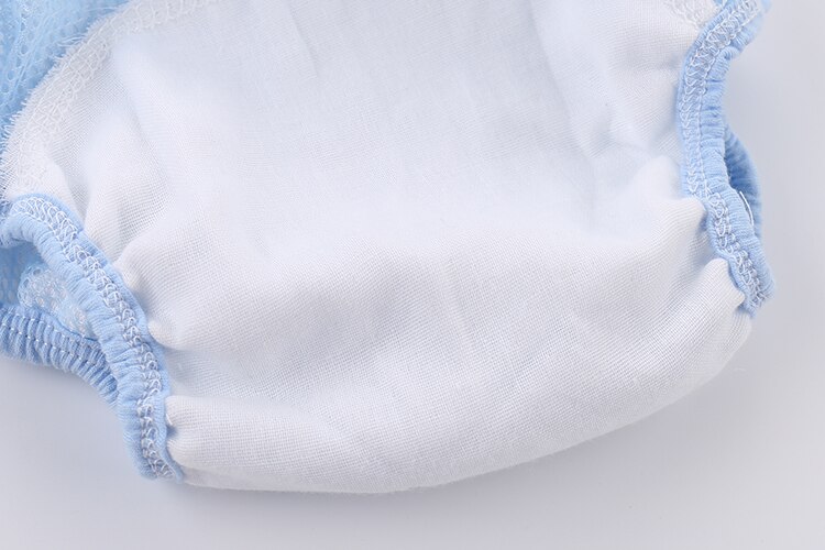 Couches en tissu réutilisable pour bébé, 3 pièces/lot, couches de poche en maille lavable, respirantes, pantalons de laboratoire pour nourrissons