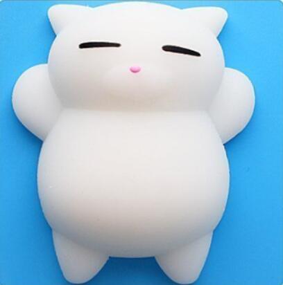 Mini ändra färg squishy söt katt antistress boll klämma stiger abreact mjuk klibbig avstressande leksaker roliga mochi leksaker: 1
