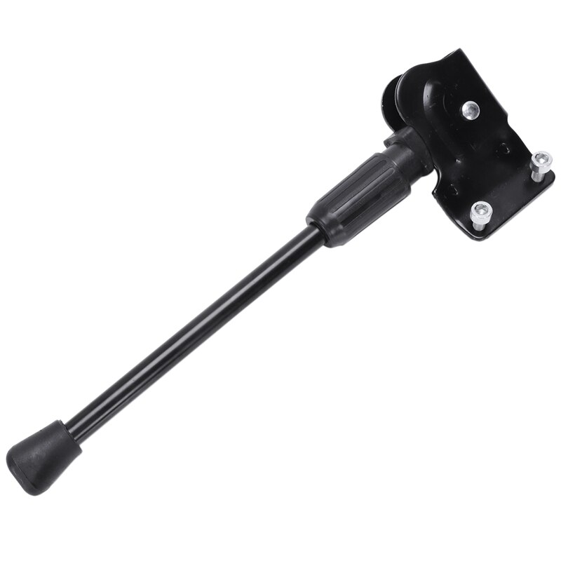 Spring Nonslip Foot Bicycle Kickstand Black for Bike