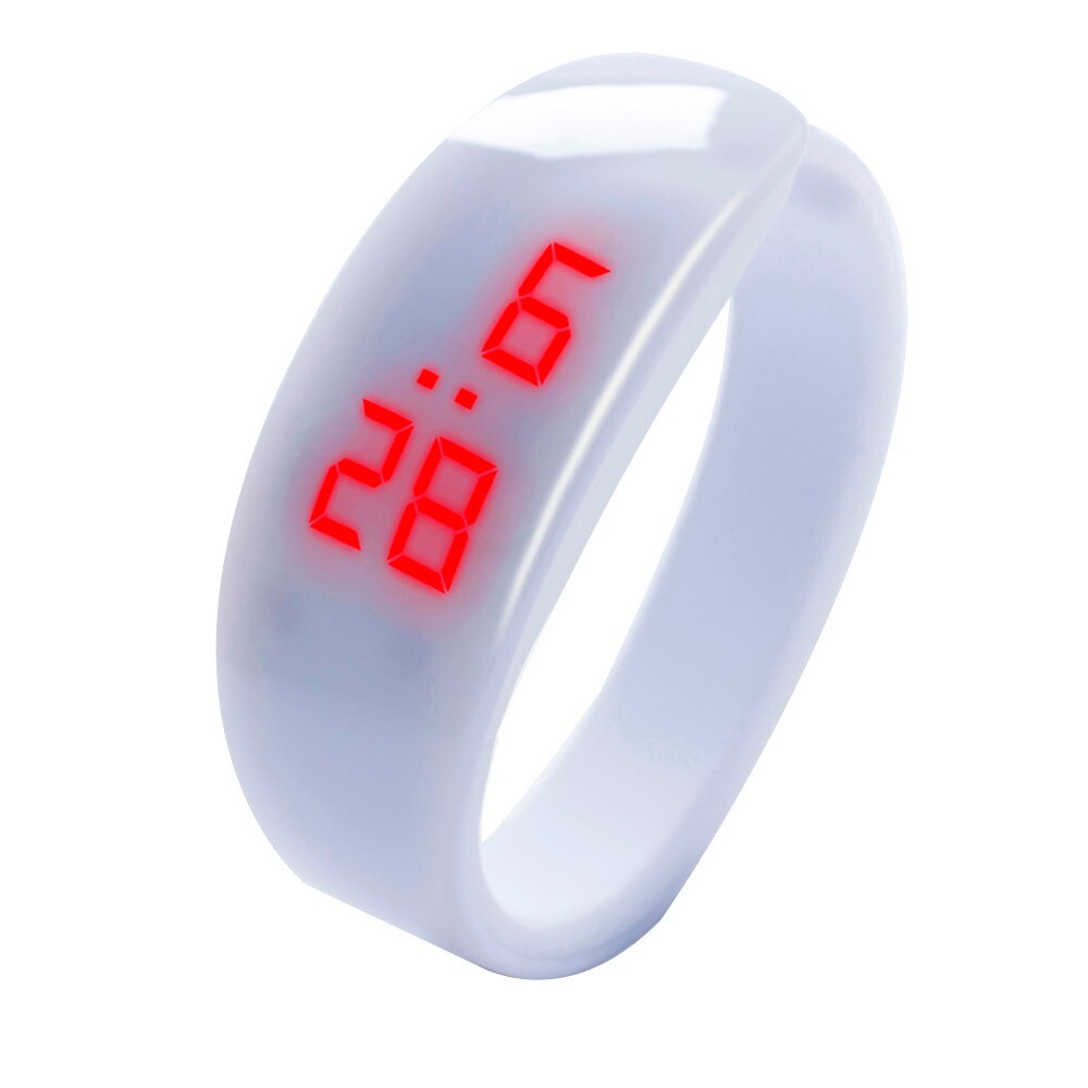 Led digital display armbånd ur delfin unge sportsarmbånd simple reloj deportivo  wd3 havet