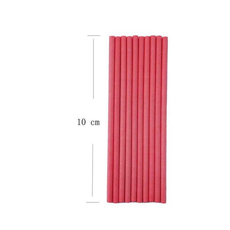 10 stücke 8/10/15 cm Lutscher Kuchen Papier Stock Kuchen knallt Weiß Feste Papier Stock Backen DIY zucker Handwerk Fondant bilden Süßigkeit bilden: Weiß
