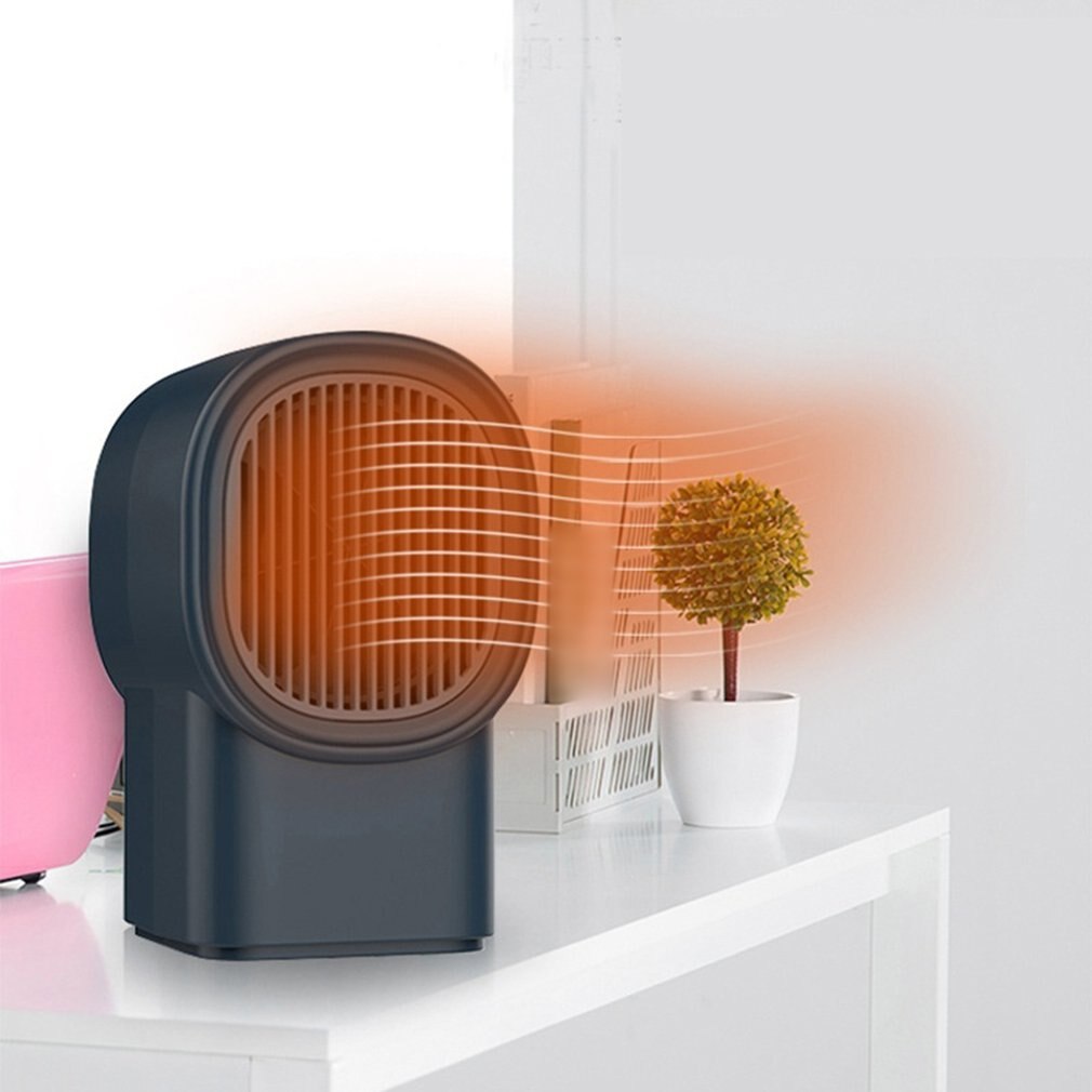 Mini aquecedor de mesa portátil ventilador elétrico aquecido casa escritório aquecimento rápido inteligente sistema temperatura constante
