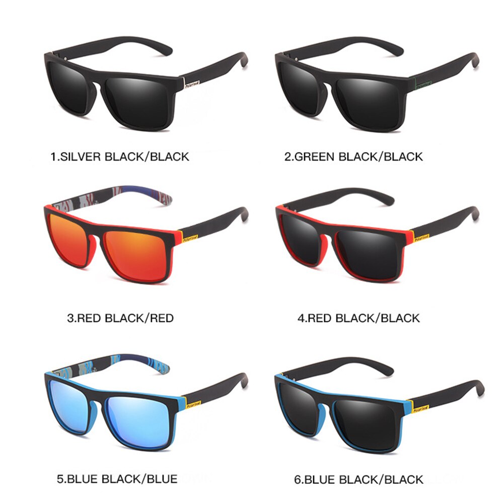 Gafas de sol con revestimiento polarizado para hombre y mujer, lentes de sol grandes con patrón decorativo para deportes al aire libre, ciclismo, pesca, montura de movimiento grande