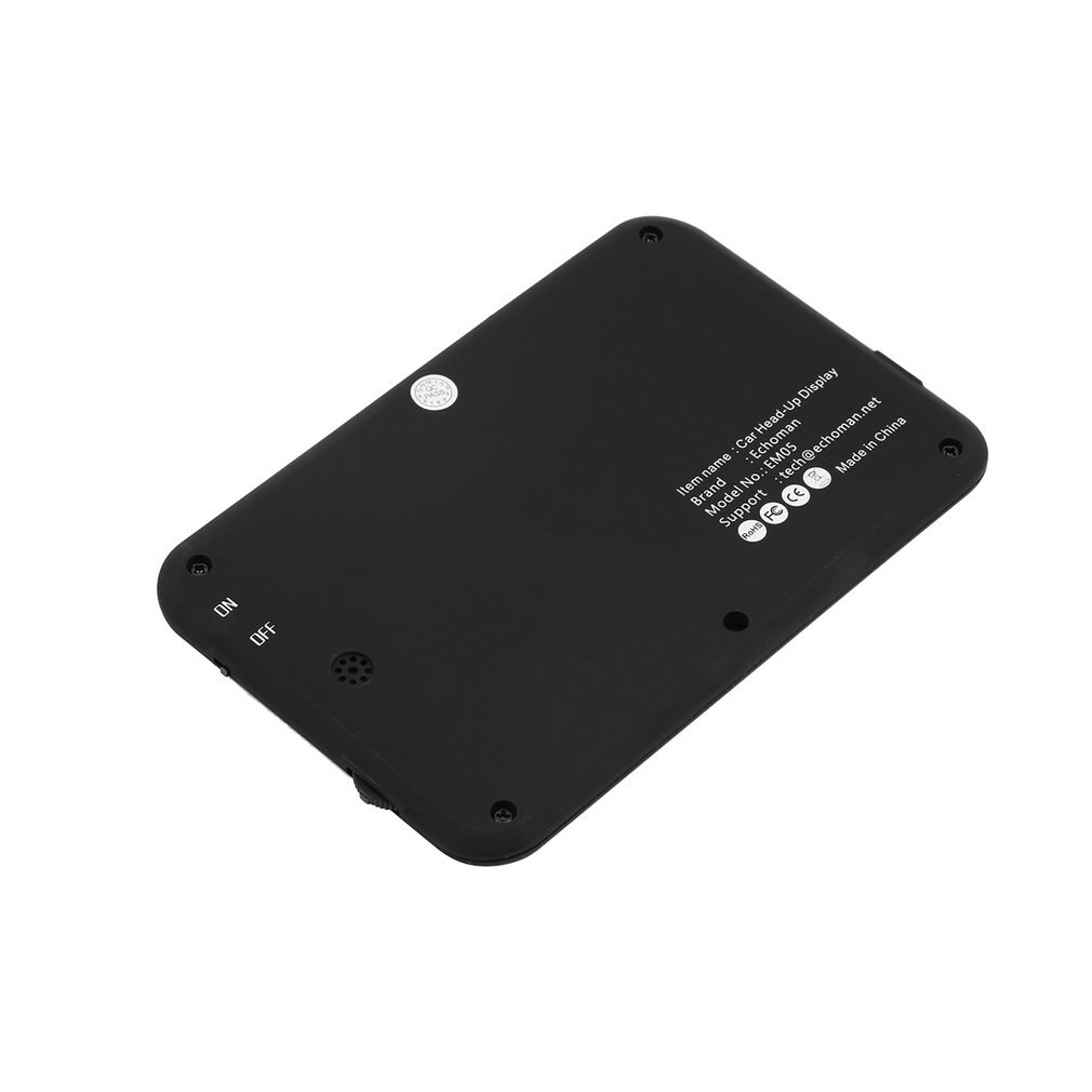 Head UP HUD Time Display High Brightness Remote Control Over Speed Indication