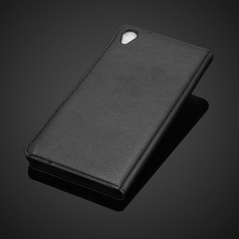 Para Sony Xperia Z3 D6603 D6643 D6653 D6616 D6633 cubierta de la carcasa de la batería de lujo Hashion View Windows Flip Funda de cuero PU
