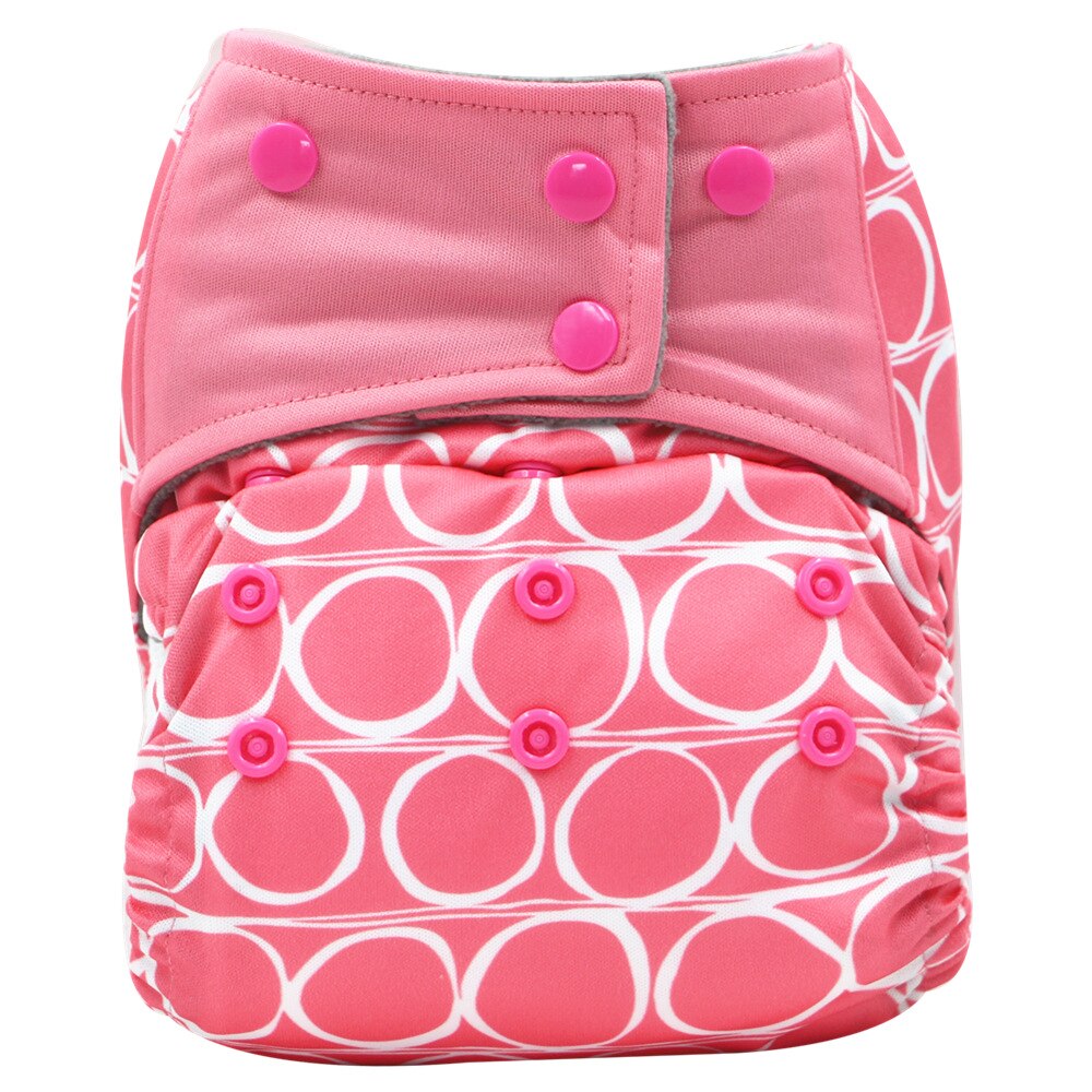 AIO-pañal de bebé con inserto para uso nocturno, pañal de tela impermeable, todo en uno, reutilizable, apto para bebés de 5 a 15KG, 1 Uds.: 040