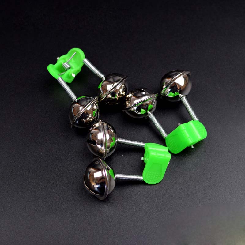 Poetryyi zeevisserij praktische visbel draaiveer dubbele bel alarm vistuig visaccessoires 30