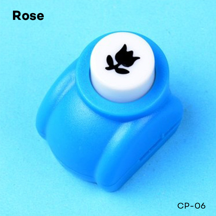 Mini bilden Handwerk schlagen Zubehör Kleine Präge Maschine Blumen Sammelalbum DIY Locher Scrapbooking Werkzeuge: Rose