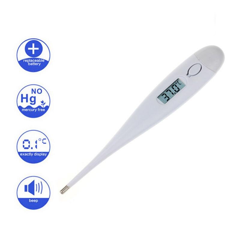 Volwassen En Familie Baby Elektronische Thermometer Veilige Digitale Orale Elektronische Thermometer Lcd Display Temperatuur Meting Tool