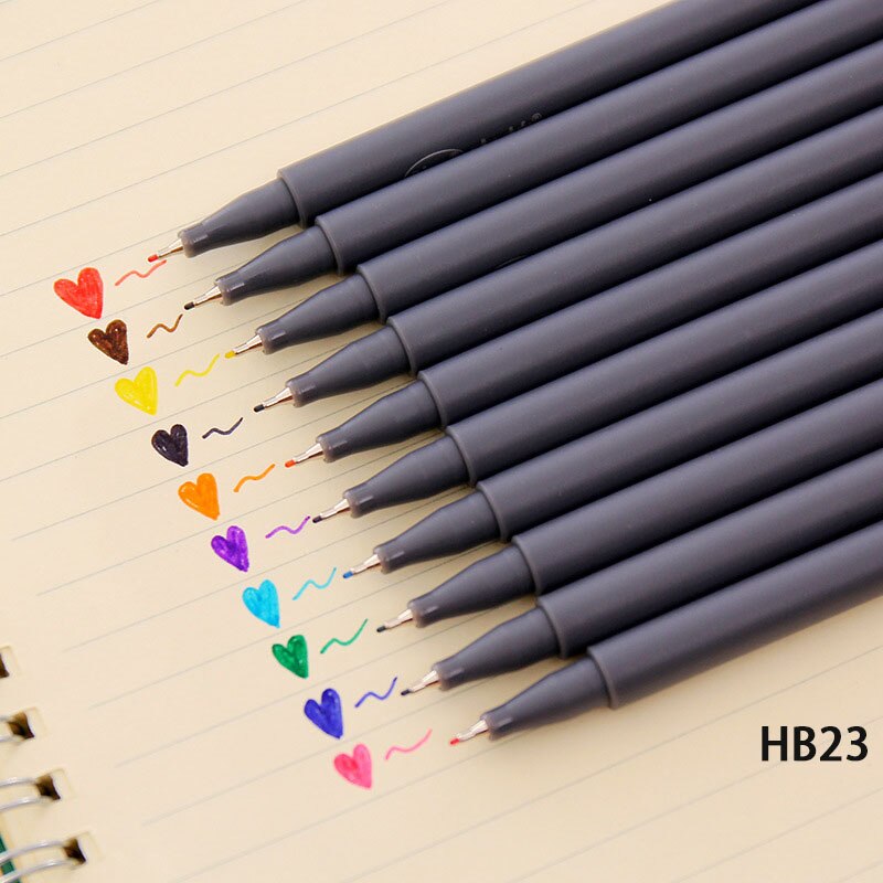 12 Pcs/set Cute Japanese Stationery Zebra Mild Liner Double Headed Fluorescent Pen Milkliner Pen Highlighter Pen Mildliner: 12colors-HB23