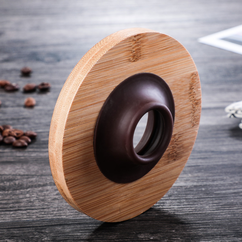 Hand Coffee Pot Wooden Coffee Maker Style V60 Coffee Set Coffee Dripper and Pot Set for Coffee Filter Reusable Coffee Filters