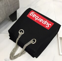 Tas vrouwelijke koreaanse versie van de schoudertas draagbaar klassiek minimalistisch bai da bao: Zwart