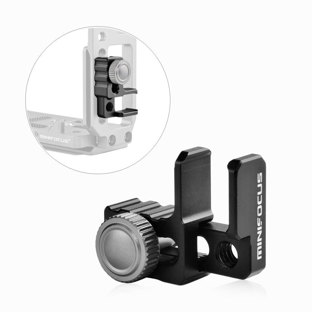 Camera Cable Clamp - HDMI Lock Adapter - Aluminum Alloy - for Cage & Monitor - for Sony A6400/A6500/A6300