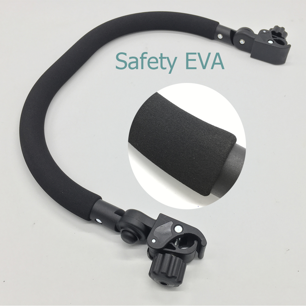 Siège Extensible pour Poussette de Bébé Cybex EEZY S, S+ et Stwist, Accessoire, Planche à Pied Réglable, Extension de 30 cm, Repose-Pieds: EVA Armrest