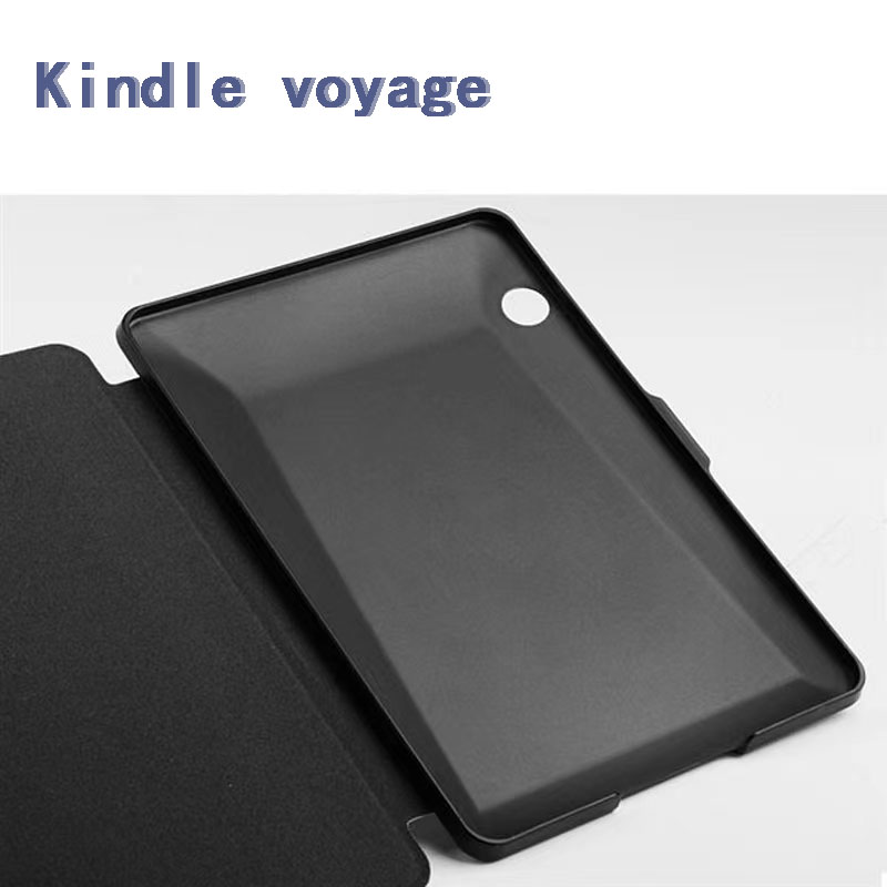 Voor Kindle Voyage PU lederen ebook reader cover voor Kindle Voyage slanke beschermhoes