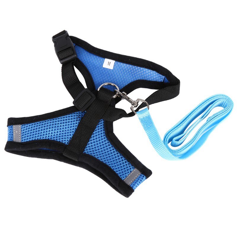 Adjustable Nylon No Pull Dog Harness Vest For Big Dog Harness Large Dog Leash XL Medium Pet Supplies Vest Pet Collar