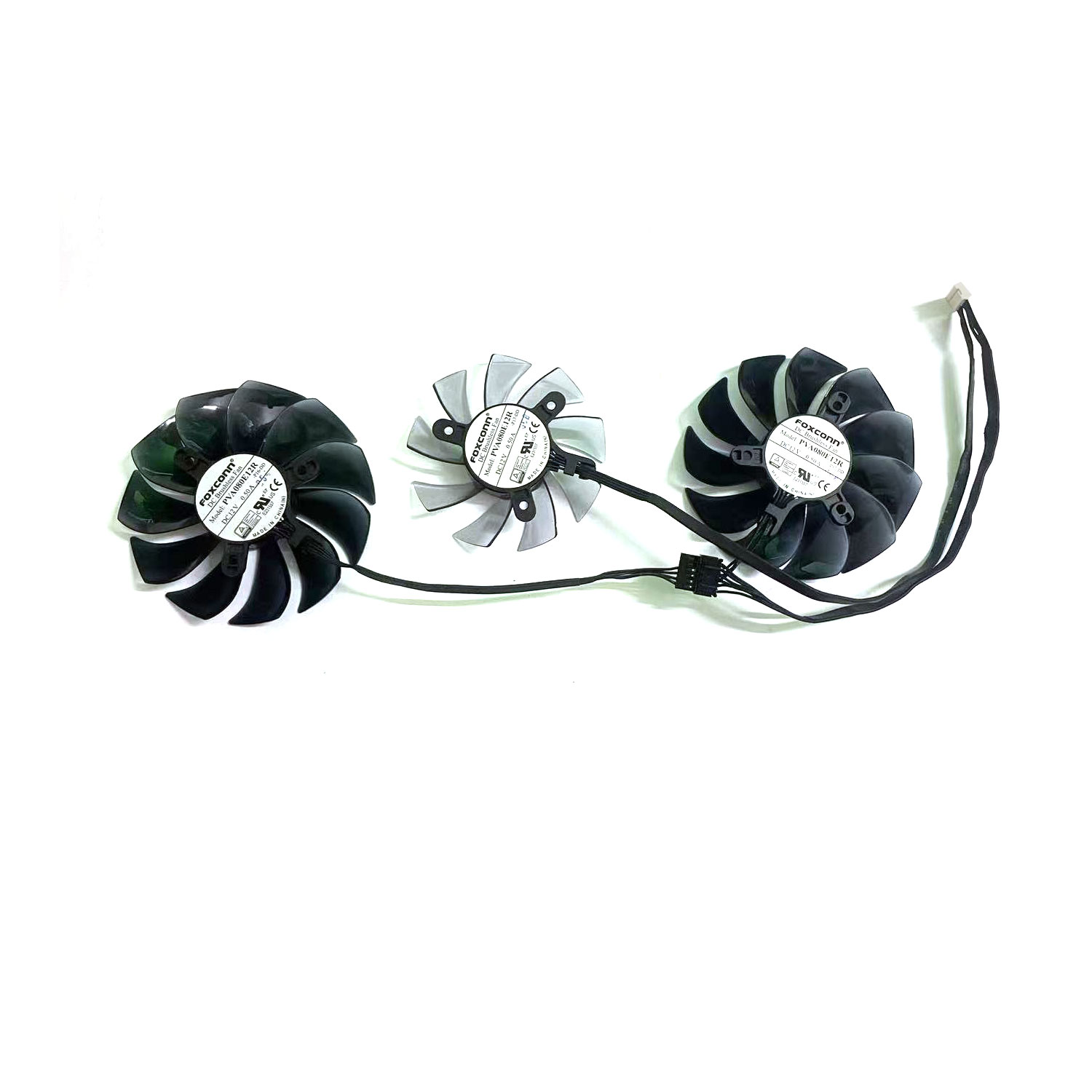 cooling fan 8PIN PVA080E12R RTX2070S 2080S GPU fan for colorful Igame GeForce RTX 2070S 2080S Advanced OC graphic map