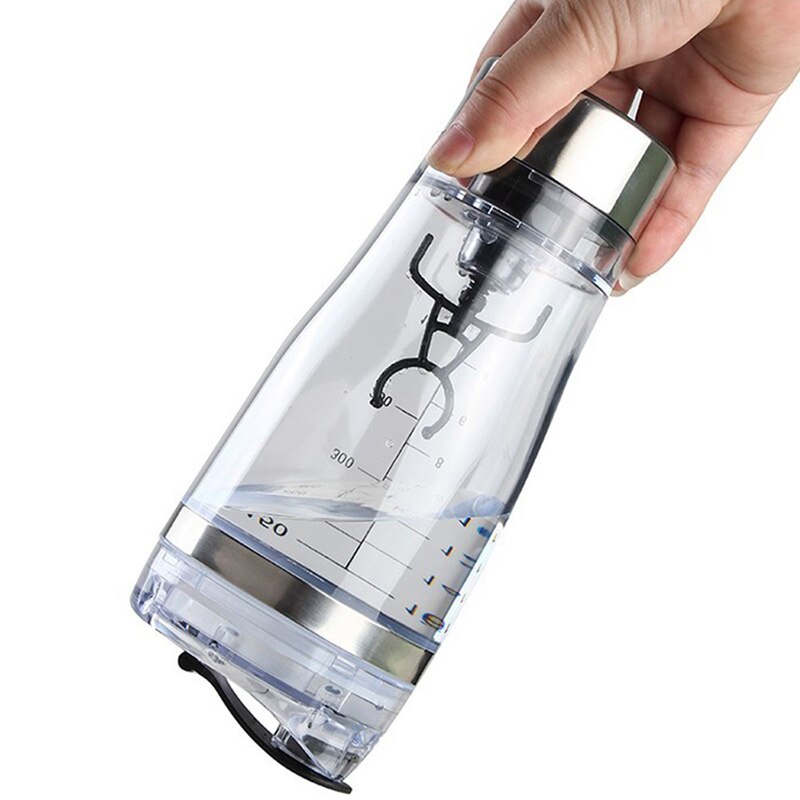 Mini Shaker électrique automatique de protéines, 450ml, mélangeur de mouvement, Vortex tornade, bouteille d'eau sans BPA
