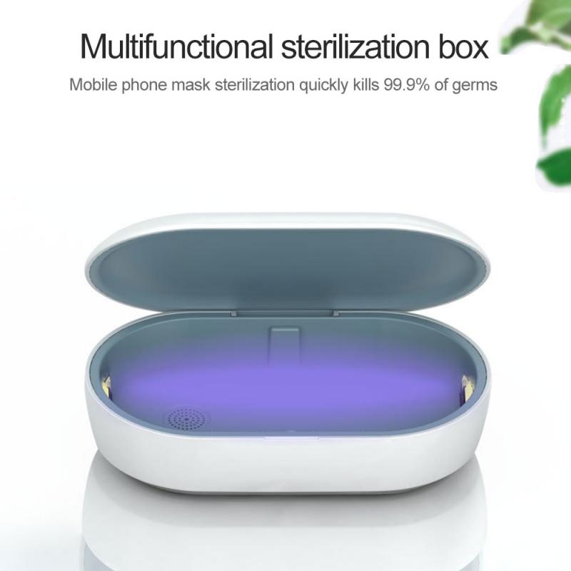 Ultraviolet Ozone Wireless Fast Charger Disinfection Sterilizer