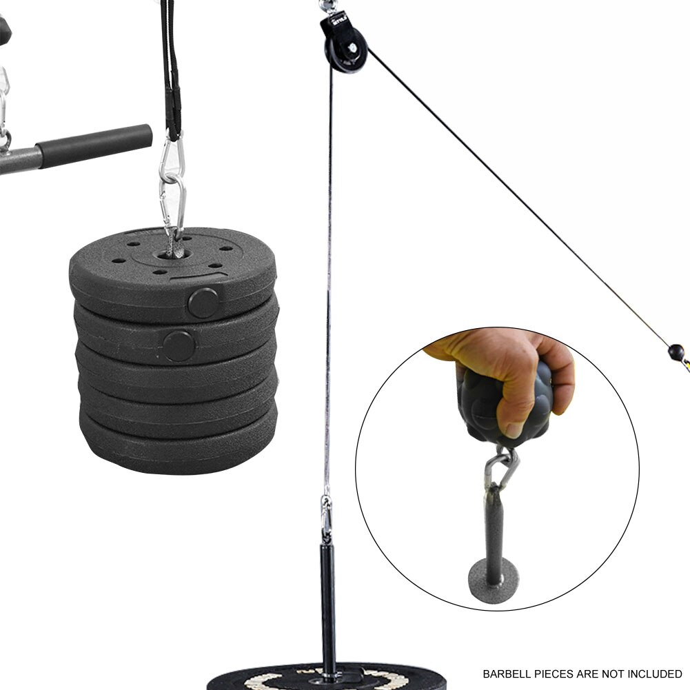 Loading Pin Fitness Equipment Strength Training Weight Plate With Carabiner Home Gym Pulley Cable System Heavy Duty Bodybuilding
