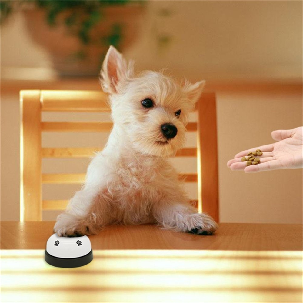 Dog Training Feeding Ringer Pet Cat Call Bell Toys Interactive Dogs IQ Educational Device Feed Reminder Accessories
