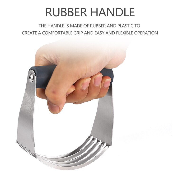 Baking Pastry Tools Stainless Steel Flour Mixer, Baking Utensils, Powder Mixer, Mixer, Butter Beater Bakeware: Default Title