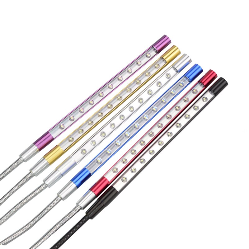 Ultra Bright Mini Flexible LED USB Book light Lamp reading lamp for Laptop Notebook PC Computer Clip-on Book Reader