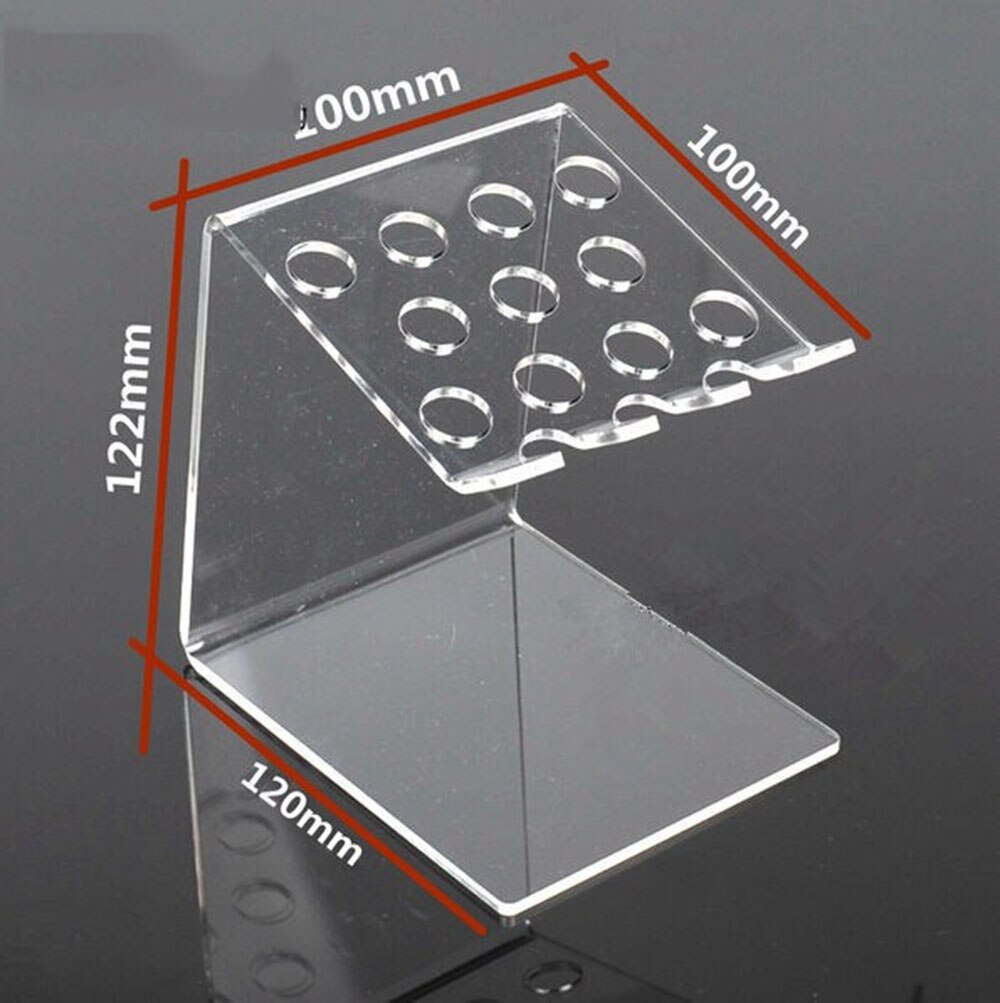 Dental Transparent Acrylic Resin Organizer Dental Composite Resin Holder for Teeth whitening