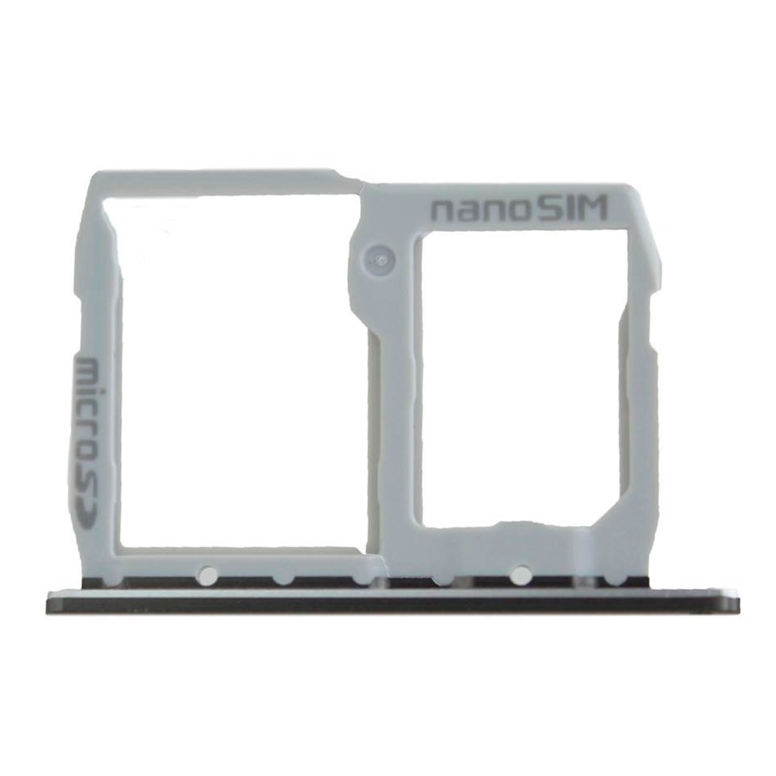 SIM halter tablett NanoSIM LG G5 H850 dunkelgrau Original verwendet