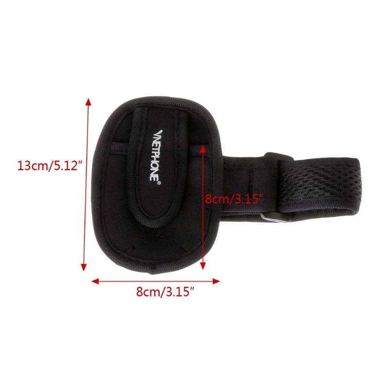 Árbitro interfono brazalete bolsa auriculares brazalete auriculares Rider Portátil Bolsa estuche 270E