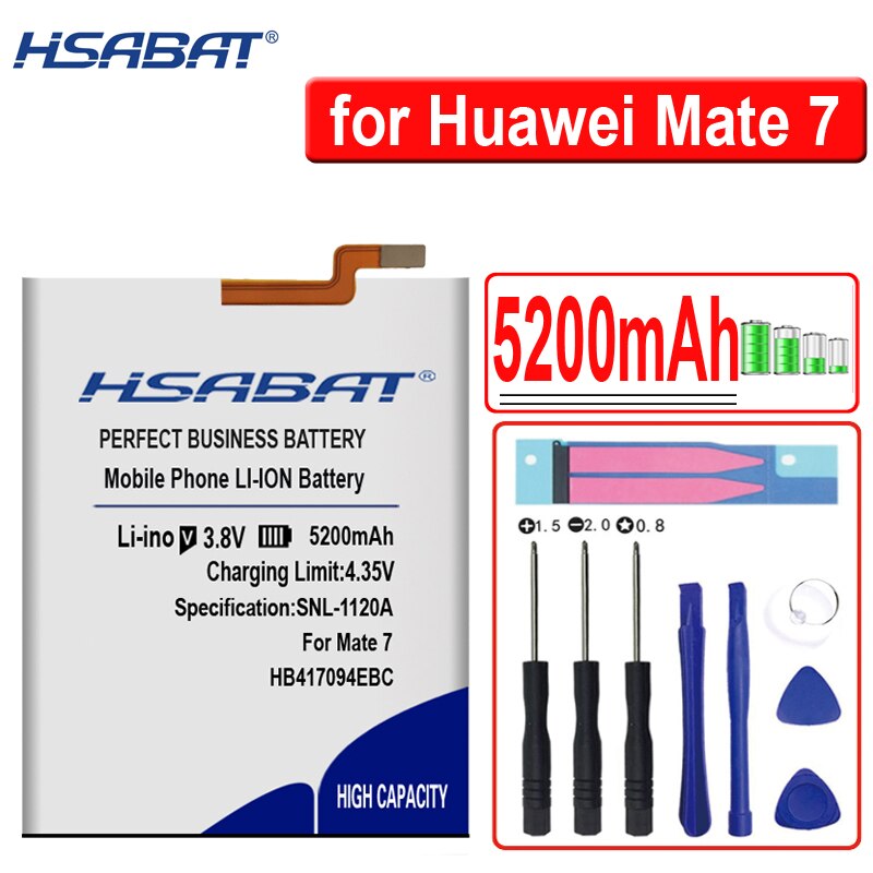 4200 Mah-6100 Mah Batterij Voor Huawei Mate S CRR-CL00 CRR-UL00 Ascend Mate 7 Mate7 Mate 8 Mate8 MT7 TL00 NXT-AL10 NXT-TL00 NXT-CL00