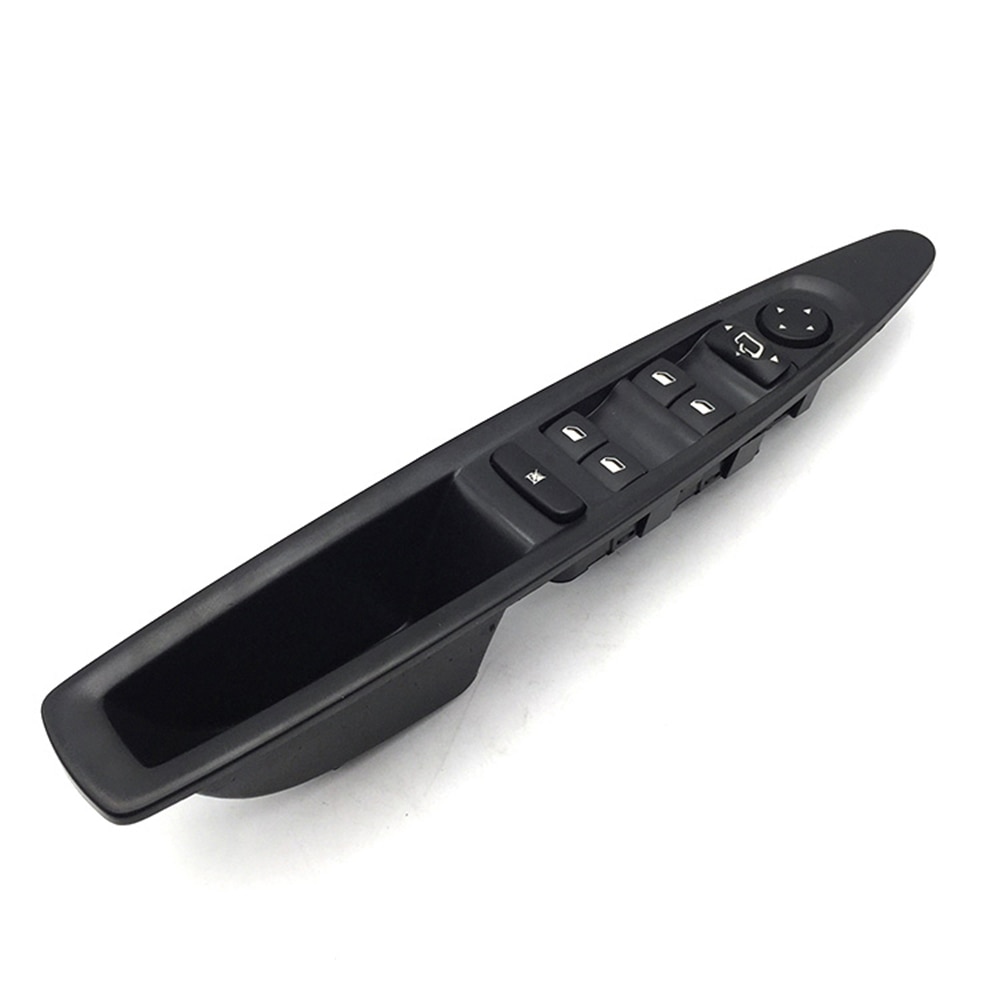 Para citroen c4 botonera elevalunas interruptor de ventana regulador de ventanilla eléctrica botones de mando con panel 2004 a accesorios delantero izquierdo