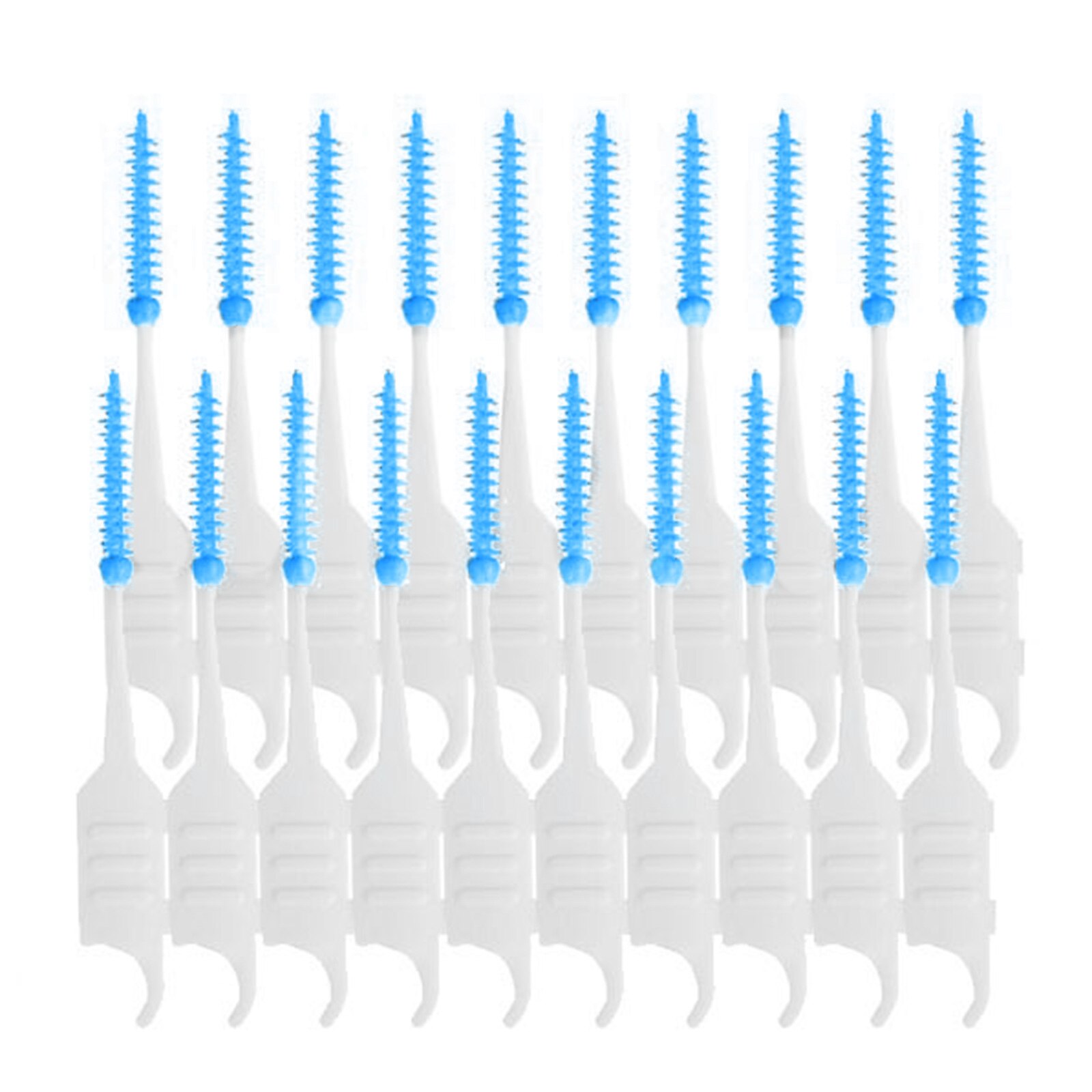 Palillo de dientes de silicona suave, 200 piezas, cepillo Interdental, herramientas de higiene