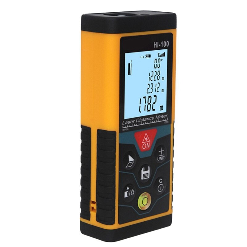 Distance Meter Distance Meter 100M Tape Distance Meter Built-In Measuring Digital Ruler